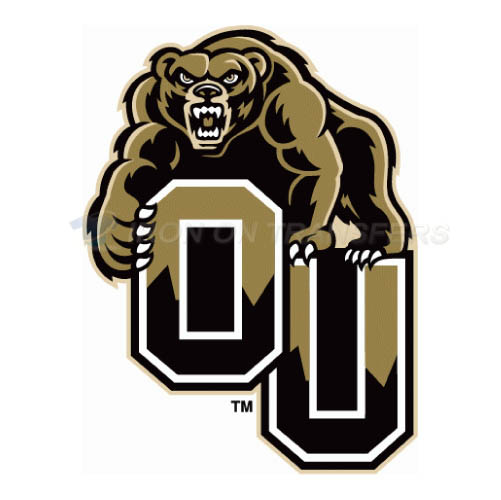 Oakland Golden Grizzlies Logo T-shirts Iron On Transfers N5735 - Click Image to Close